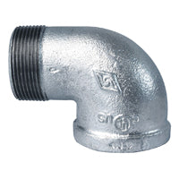 Worldwide Sourcing 6-1-1/2G Street Pipe Elbow, 1-1/2 in, Threaded, 90 deg Angle, SCH 40 Schedule, 300 psi Pressure