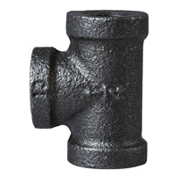 Prosource 11A-1/4B Pipe Tee, 1/4 in, Threaded, Malleable Iron, SCH 40 Schedule, 300 PSI Pressure