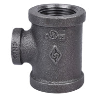 Prosource 11A1X1/2B Pipe Tee, 1/2 x 1 in, Threaded, Malleable Iron, SCH 40 Schedule, 300 PSI Pressure