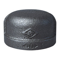 Prosource B300 32 Pipe Cap, 1-1/4 in, FIP, Malleable Iron, 40 Schedule, 300 psi Pressure