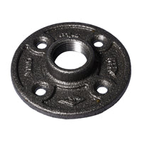 Prosource 27-3/4B Floor Flange, 3/4 in, 3.4 in Dia Flange, FIP, 4-Bolt Hole, 0.28 inch (7 mm) Dia Bolt Hole