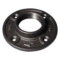 Prosource B321 50 Floor Flange, 2 in, 5.2 in Dia Flange, FIP, 4-Bolt Hole, 0.31 inch (8 mm) Dia Bolt Hole