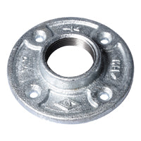 Worldwide Sourcing 27-11/4G Floor Flange, 1-1/4 in, 4.2 in Dia Flange, FIP, 4-Bolt Hole, 0.75 in L Through Bore