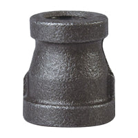 ProSource B240 10X8 Reducing Pipe Coupling, 3/8 x 1/4 in, FIP, Steel, SCH 40 Schedule, 300 psi Pressure