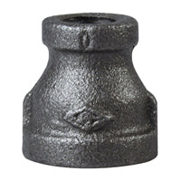 ProSource B240 15X8 Reducing Pipe Coupling, 1/2 x 1/4 in, FIP, Steel, SCH 40 Schedule, 300 psi Pressure