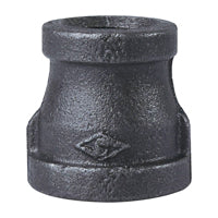 ProSource 24-1/2X3/8B Reducing Pipe Coupling, 1/2 x 3/8 in, FIP, Steel, SCH 40 Schedule, 300 psi Pressure