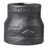 ProSource 24-1X3/4B Reducing Pipe Coupling, 1 x 3/4 in, FIP, Steel, SCH 40 Schedule, 300 psi Pressure