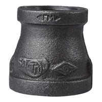 ProSource 24-11/4X1B Reducing Pipe Coupling, 1-1/4 x 1 in, FIP, Steel, SCH 40 Schedule, 300 psi Pressure