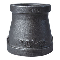 ProSource B240 50X40 Reducing Pipe Coupling, 2 x 1-1/2 in, FIP, Steel, SCH 40 Schedule, 300 psi Pressure