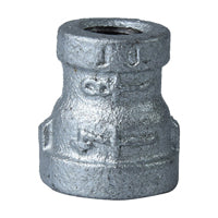 Worldwide Sourcing 24-1/4X1/8G Reducing Pipe Coupling, 1/4 x 1/8 in, Threaded, Malleable Steel, SCH 40 Schedule