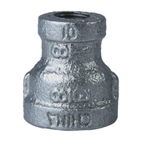 Worldwide Sourcing PPG240-10X6 Reducing Pipe Coupling, 3/8 x 1/8 in, Threaded, Malleable Steel, SCH 40 Schedule