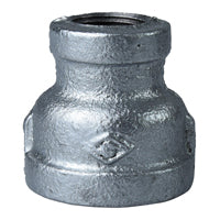 Worldwide Sourcing 24-3/4X3/8G Reducing Pipe Coupling, 3/4 x 3/8 in, Threaded, Malleable Steel, SCH 40 Schedule