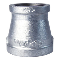 Worldwide Sourcing 24-2X11/2G Reducing Pipe Coupling, 2 x 1-1/2 in, Threaded, Malleable Steel