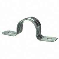 Halex 61220B Conduit Strap, Steel, Zinc-Plated